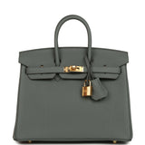 Hermes Birkin 25 Vert Amande Togo Gold Hardware - Thumbnail View 1