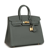 Hermes Birkin 25 Vert Amande Togo Gold Hardware - Thumbnail View 2