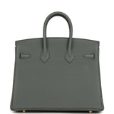 Hermes Birkin 25 Vert Amande Togo Gold Hardware - Thumbnail View 4