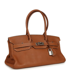 Vintage Hermes Shoulder Birkin 42 JPG Gold Togo Palladium Hardware