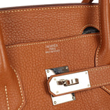 Vintage Hermes Shoulder Birkin 42 JPG Gold Togo Palladium Hardware - Thumbnail View 7