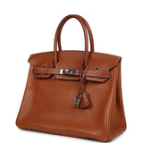 Vintage Hermes Birkin 30 Fauve Barenia Palladium Hardware payment 1 deposit for CK only - Thumbnail View 5