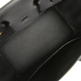 Hermes Birkin 25 Black Togo Gold Hardware - Thumbnail View 8
