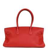 Vintage Hermes Shoulder Birkin 42 JPG Capucine Togo Palladium Hardware - Thumbnail View 4