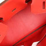 Vintage Hermes Shoulder Birkin 42 JPG Capucine Togo Palladium Hardware - Thumbnail View 8
