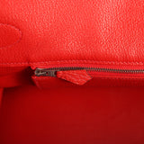 Vintage Hermes Shoulder Birkin 42 JPG Capucine Togo Palladium Hardware - Thumbnail View 9