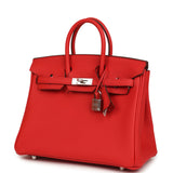 Hermes Birkin 25 Rouge de Coeur Togo Palladium Hardware - Thumbnail View 5