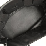 Vintage Hermes Shoulder Birkin 42 JPG Black Clemence Palladium Hardware - Thumbnail View 8