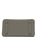 Hermes Birkin 25 Gris Meyer Togo Gold Hardware