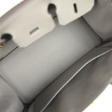 Hermes Birkin 25 Gris Meyer Togo Gold Hardware