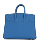 Hermes Birkin 25 Bleu Zellige Togo Palladium Hardware - Thumbnail View 4