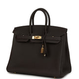 Hermes Birkin 25 Bai-Brun Togo Gold Hardware - Thumbnail View 5