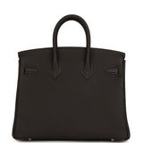Hermes Birkin 25 Bai-Brun Togo Gold Hardware - Thumbnail View 4