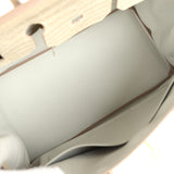 Pre-owned Hermes Birkin 35 Beton Matte Alligator Gold Hardware