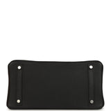Pre-owned Hermes Birkin 30 Black Togo Palladium Hardware