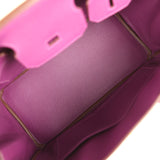Pre-owned Hermes Birkin 30 Anemone Togo Gold Hardware - Thumbnail View 8