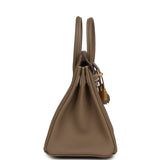 Hermes Birkin 25 Etoupe Togo Brushed Gold Hardware - Thumbnail View 3