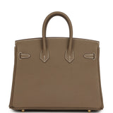 Hermes Birkin 25 Etoupe Togo Brushed Gold Hardware - Thumbnail View 4