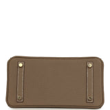 Hermes Birkin 25 Etoupe Togo Brushed Gold Hardware - Thumbnail View 6