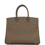 Hermes Birkin 30 Etoupe Epsom Palladium Hardware - Thumbnail View 4