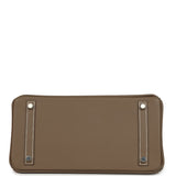 Hermes Birkin 30 Etoupe Epsom Palladium Hardware - Thumbnail View 6