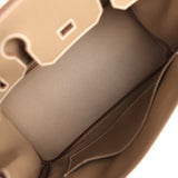 Hermes Birkin 30 Etoupe Epsom Palladium Hardware - Thumbnail View 8
