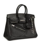 Hermes Limited Edition Birkin Rock 25 Black Volupto Palladium Hardware on Hold for CC - Thumbnail View 2
