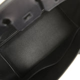 Hermes Limited Edition Birkin Rock 25 Black Volupto Palladium Hardware on Hold for CC - Thumbnail View 11