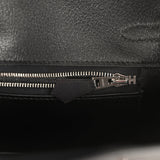 Hermes Limited Edition Birkin Rock 25 Black Volupto Palladium Hardware on Hold for CC - Thumbnail View 12