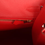 Hermes Birkin Sellier 30 Rouge de Coeur Madame Gold Hardware