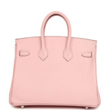 Hermes Birkin 25 Rose Sakura Swift Palladium Hardware - Thumbnail View 4