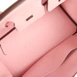 Hermes Birkin 25 Rose Sakura Swift Palladium Hardware - Thumbnail View 8