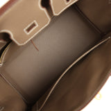 Hermes Birkin 25 Etoupe Togo Gold Hardware - Thumbnail View 8