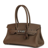 Hermes Shoulder Birkin Light 29 Etoupe Evercolor Palladium Hardware - Thumbnail View 4