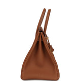 Hermes Birkin 35 Gold Togo Gold Hardware - Thumbnail View 3