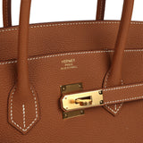 Hermes Birkin 35 Gold Togo Gold Hardware - Thumbnail View 7