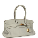 Vintage Hermes Shoulder Birkin 42 JPG Gris Perle Togo Gold Hardware - Thumbnail View 2