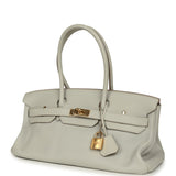 Vintage Hermes Shoulder Birkin 42 JPG Gris Perle Togo Gold Hardware - Thumbnail View 5
