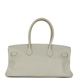 Vintage Hermes Shoulder Birkin 42 JPG Gris Perle Togo Gold Hardware - Thumbnail View 4