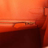 Hermes Birkin 30 Feu Epsom Gold Hardware
