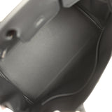 Hermes Birkin 30 Ecru-Black Toile H Canvas and Black Swift Palladium Hardware