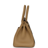 Hermes Colormatic Birkin 30 Poussiere Swift Palladium Hardware - Thumbnail View 5