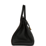Pre-owned Hermes Birkin 35 Black Togo Gold Hardware - Thumbnail View 3