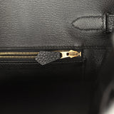 Pre-owned Hermes Birkin 35 Black Togo Gold Hardware - Thumbnail View 9