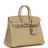 Hermes Birkin 25 Trench Verso Togo Palladium Hardware