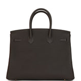 Hermes Birkin 35 Bai-Brun Togo Gold Hardware - Thumbnail View 4