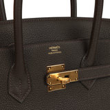 Hermes Birkin 35 Bai-Brun Togo Gold Hardware - Thumbnail View 7