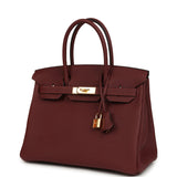 Hermes Birkin 30 Rouge H Togo Gold Hardware - Thumbnail View 5