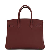 Hermes Birkin 30 Rouge H Togo Gold Hardware - Thumbnail View 4