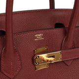Hermes Birkin 30 Rouge H Togo Gold Hardware - Thumbnail View 7